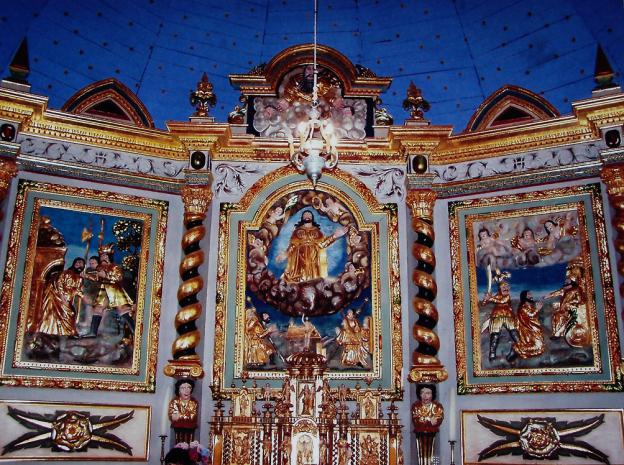 Retable de l'église de Cotdoussan