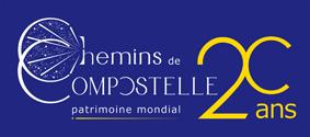 Logo 20 ans Chemin de compostelle